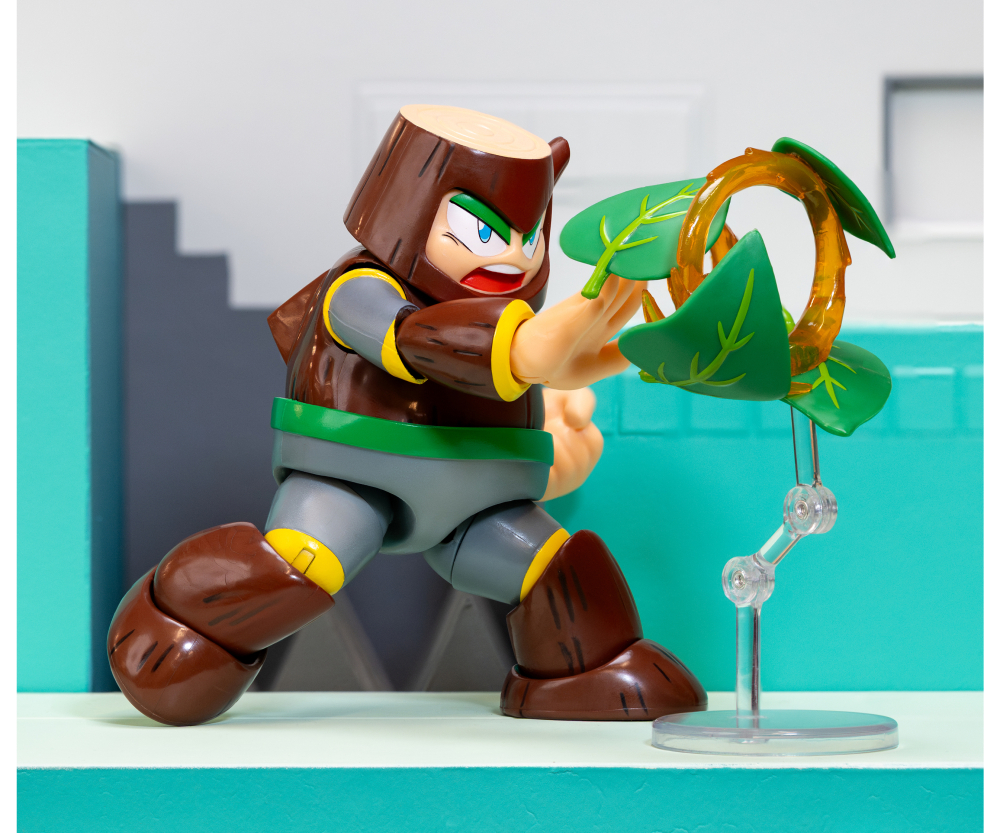 Jada Mega Man Wood Man 4.5" Figure