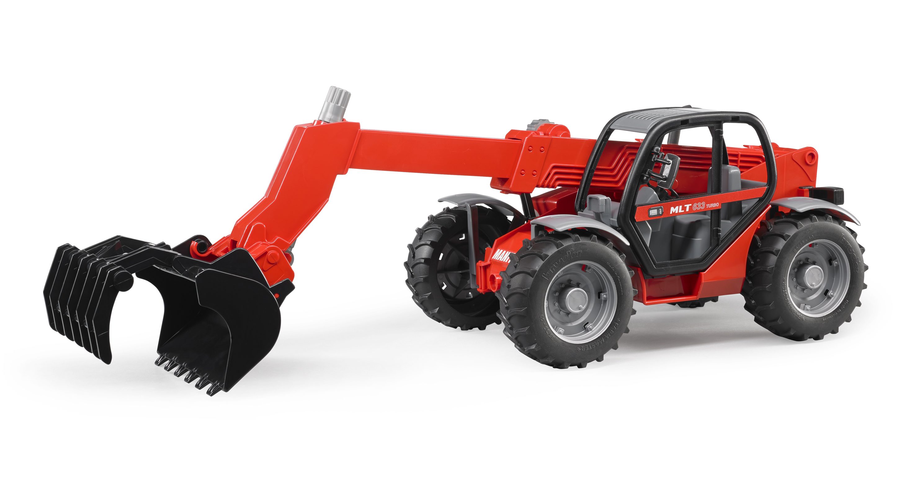 BRUDER 02125 - Manitou Teleskoplader MLT 633 - Bild 4