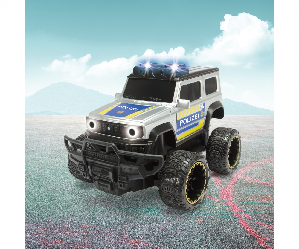 Dickie Toys RC Suzuki Jimny Police 10005191 Maschine, Rad, Auto, Transport, Fahrzeug