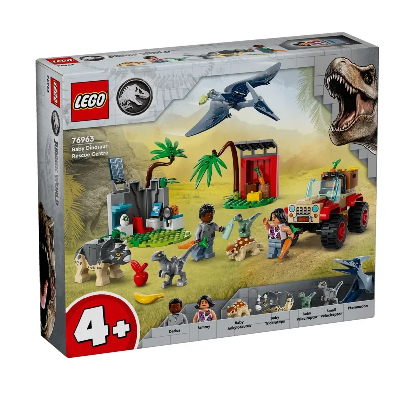 LEGO, 76963, Jurassic, World™, Rettungszentrum, Für, Baby-Dinos