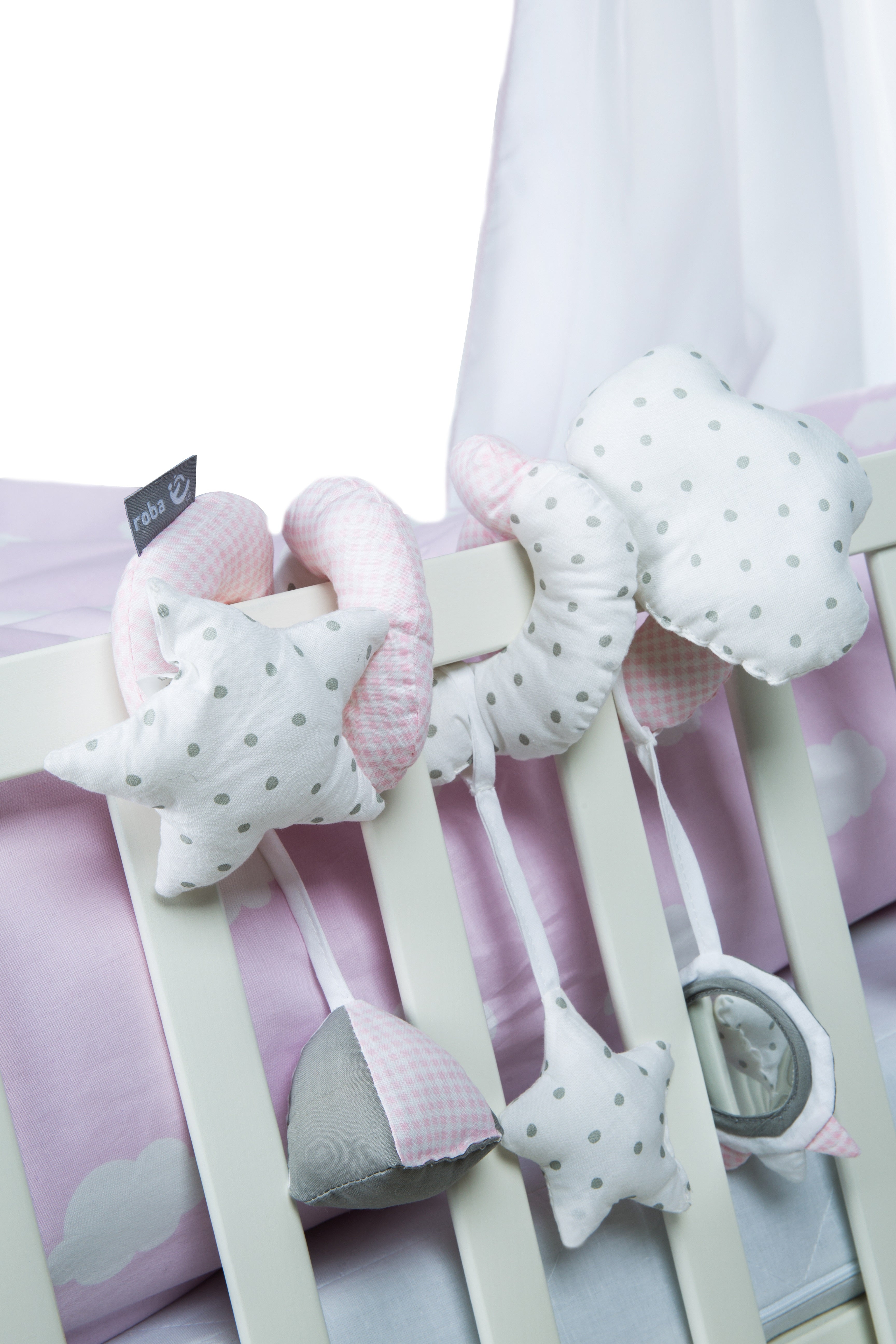 Roba 306108V202 Activity Spirale Kleine Wolke rosa – Heim Textilien - Produktbild 2