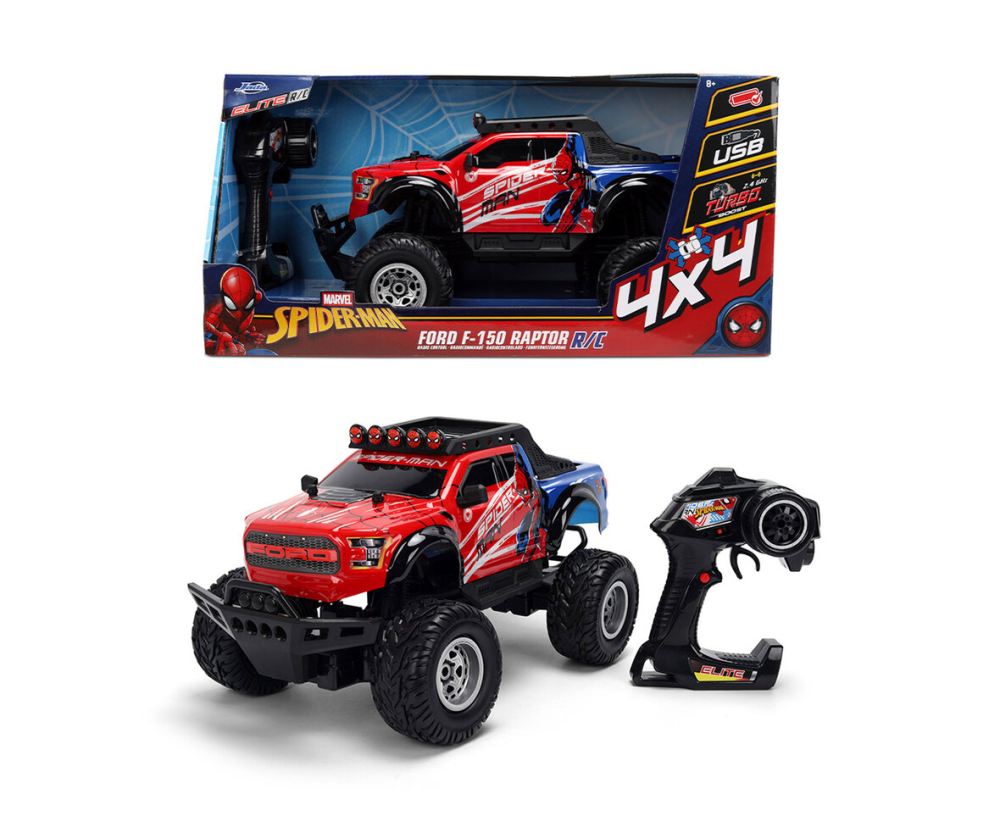 Jada RC Spider-Man Ford F150 Raptor 1:12
