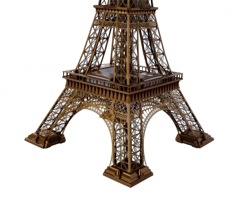 IXO 520010104 Premium Eiffelturm 1:270 - Modellbausatz mit Licht & Fernbedienung Moebel