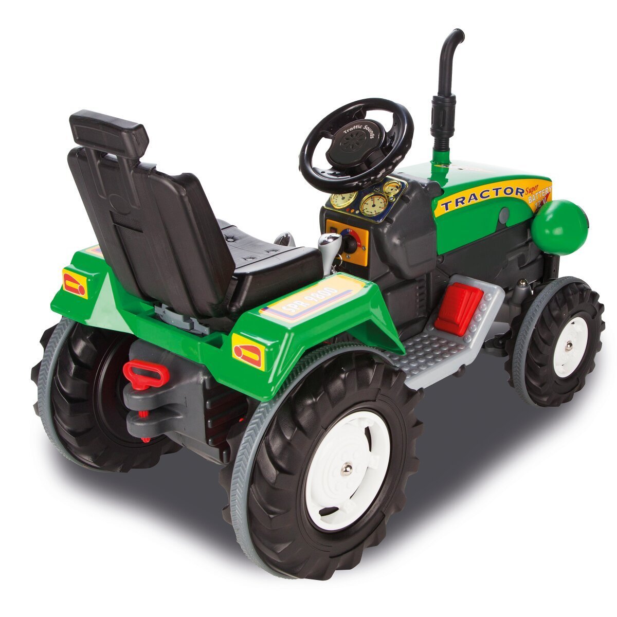 JAMARA Ride-on Traktor Power Drag grün 12V ab 3 Jahren