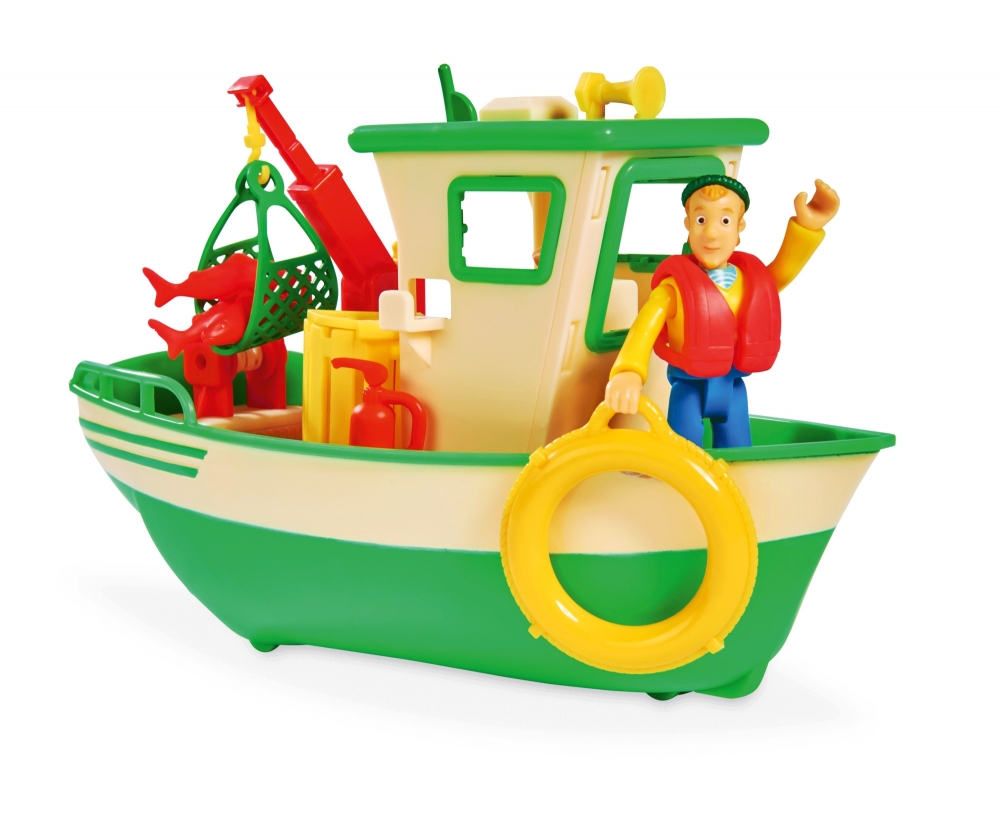 Simba Sam Charlies Fischerboot mit Figur