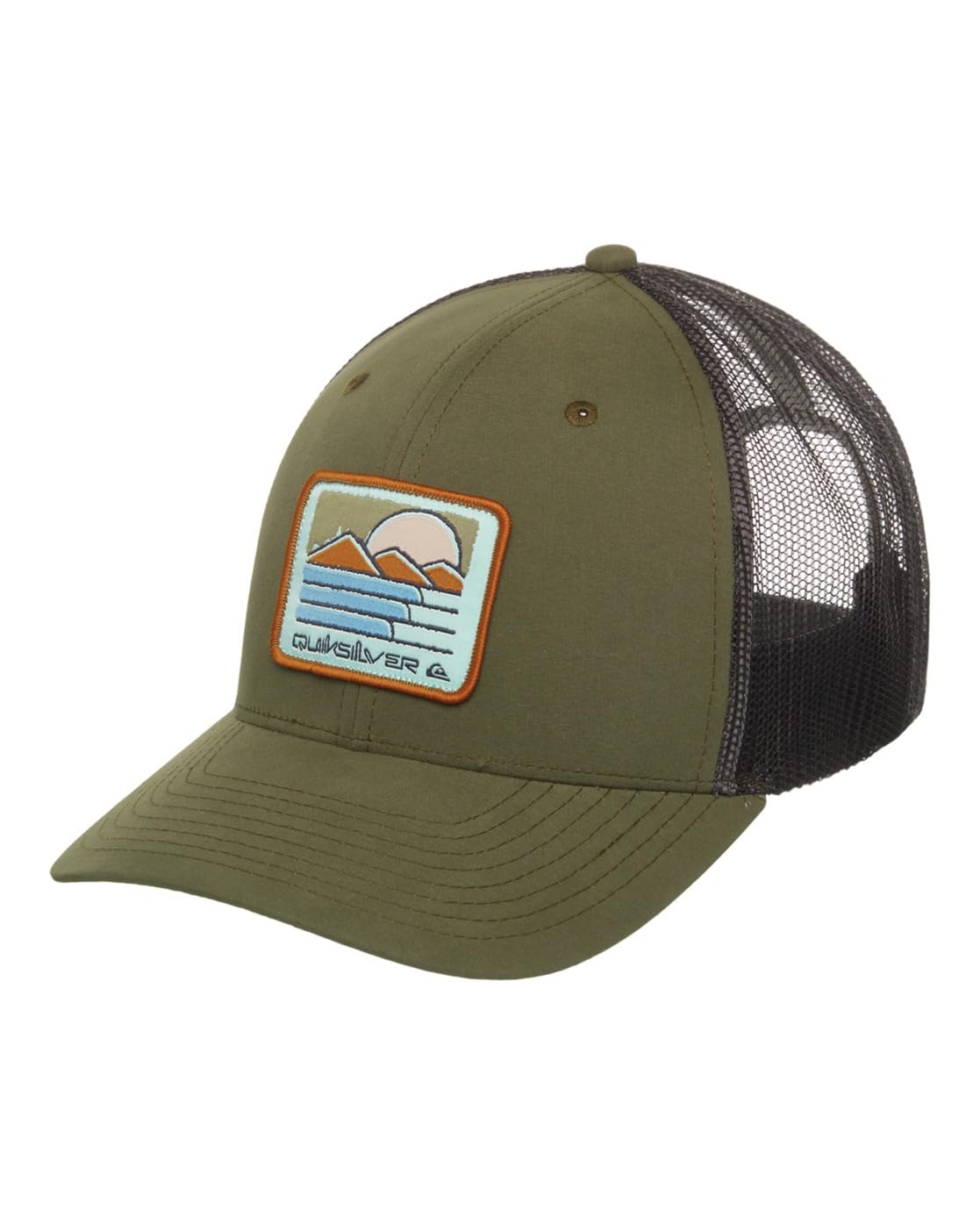 Quiksilver Fabled Season – Snapback-Cap für Männer. Olivgrün