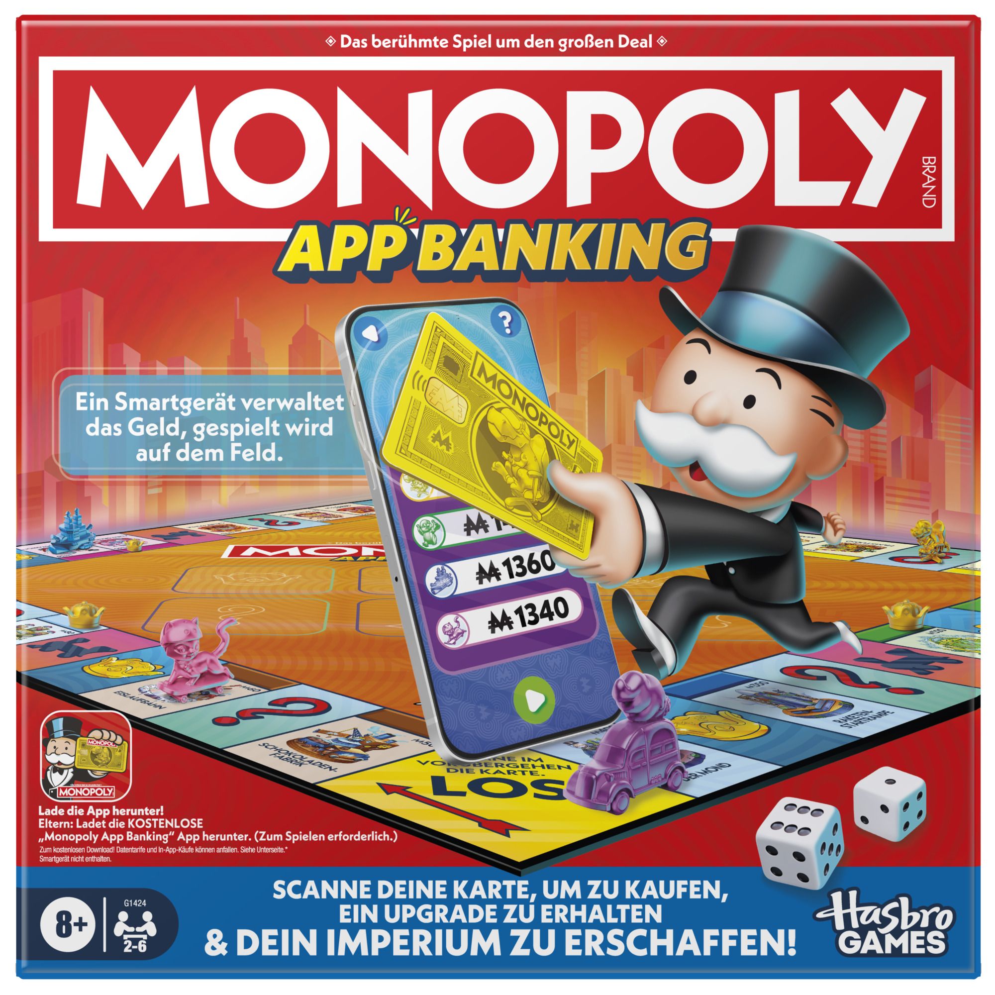 Monopoly App Banking Veröffentlichung, Plakat
