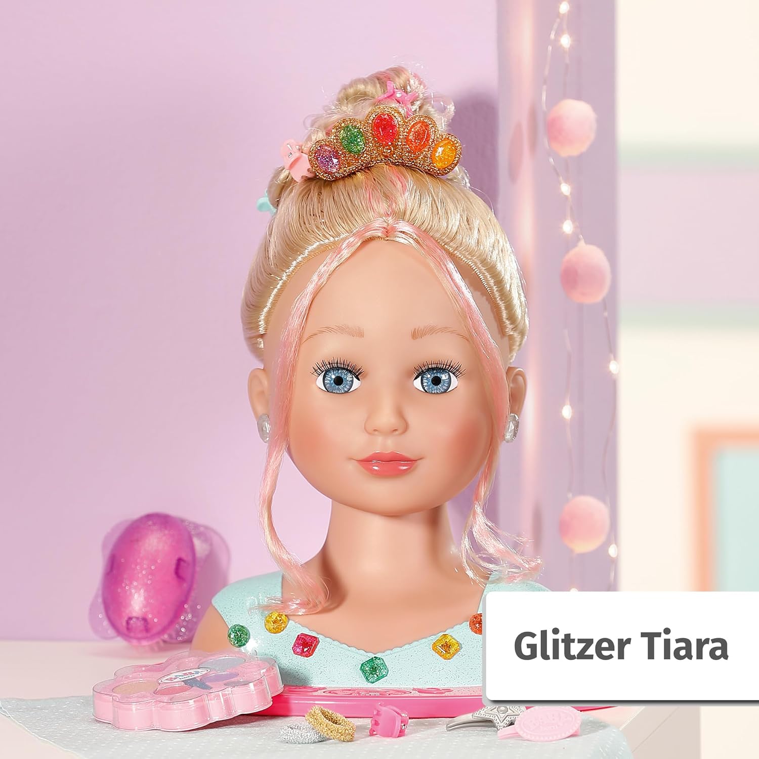 BABY born® Stylingkopf Prinzessin DE Puppe, Spielzeug, Figur, Barbie