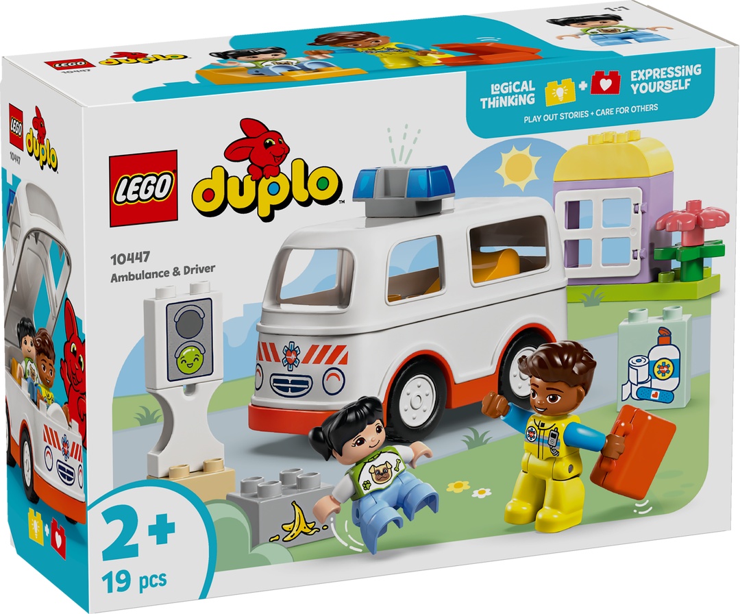 LEGO® DUPLO® Rettungswagen mit Fahrer 10447 LEGO® DUPLO® Rettungswagen mit Fahrer 10447