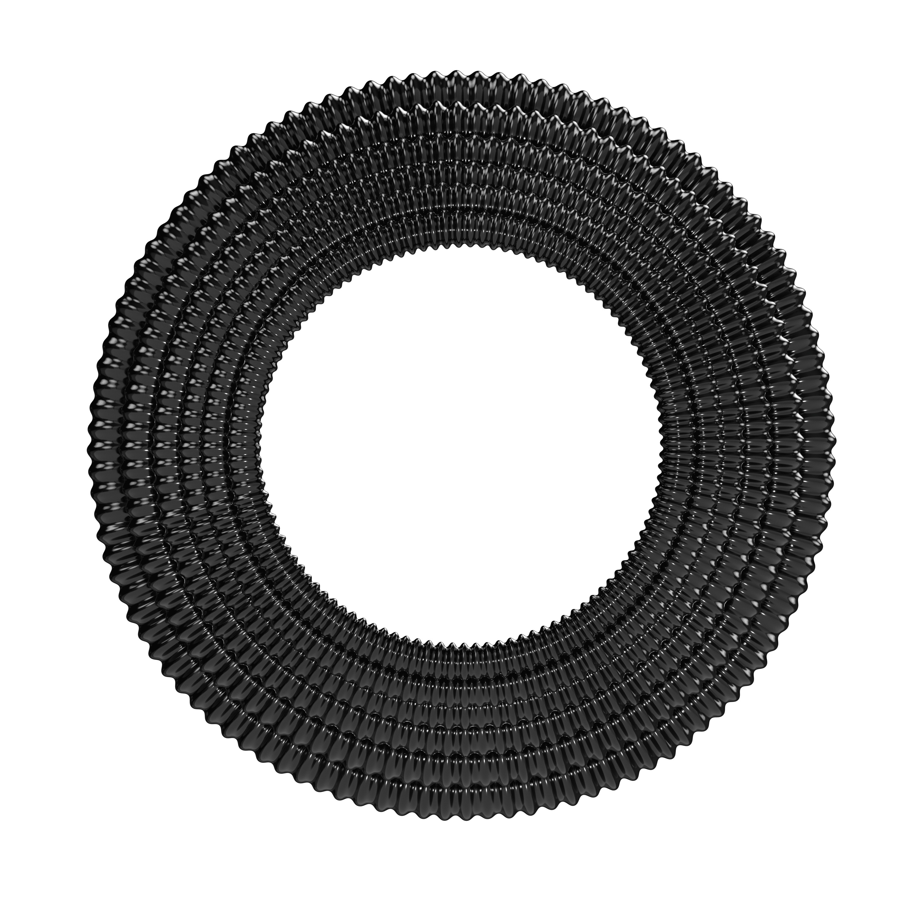 Cellfast Saug- und Druckschlauch BASSE-FLEX 25 mm 25 m/schwarz/ /Meterware/