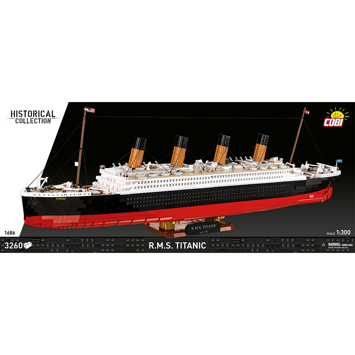 COBI 1686 - RMS Titanic 1:300 - Bild 3 COBI 1686 - RMS Titanic 1:300 - Bild 3