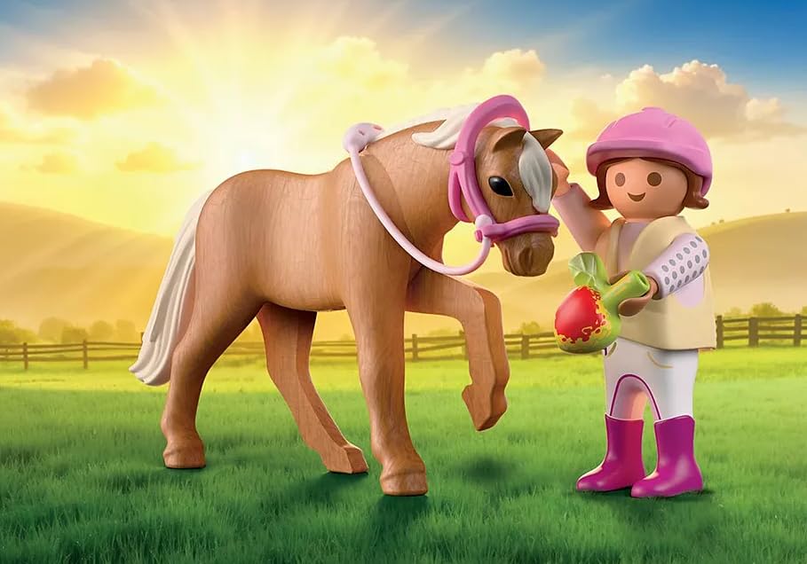 PLAYMOBIL 71887 Duopack Mädchen mit Pony Tierliebe & Pferdeabenteuer ab 4 Jahren