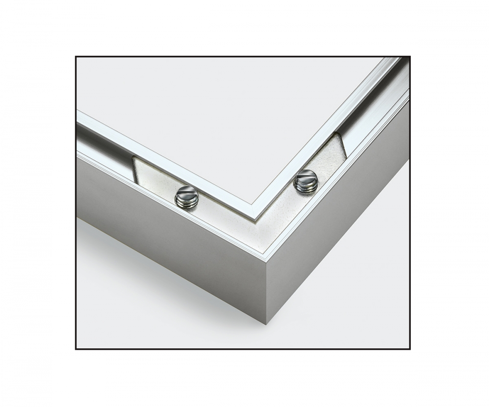 Schipper MNZ - Alurahmen Tripty. Silber 50x80 cm