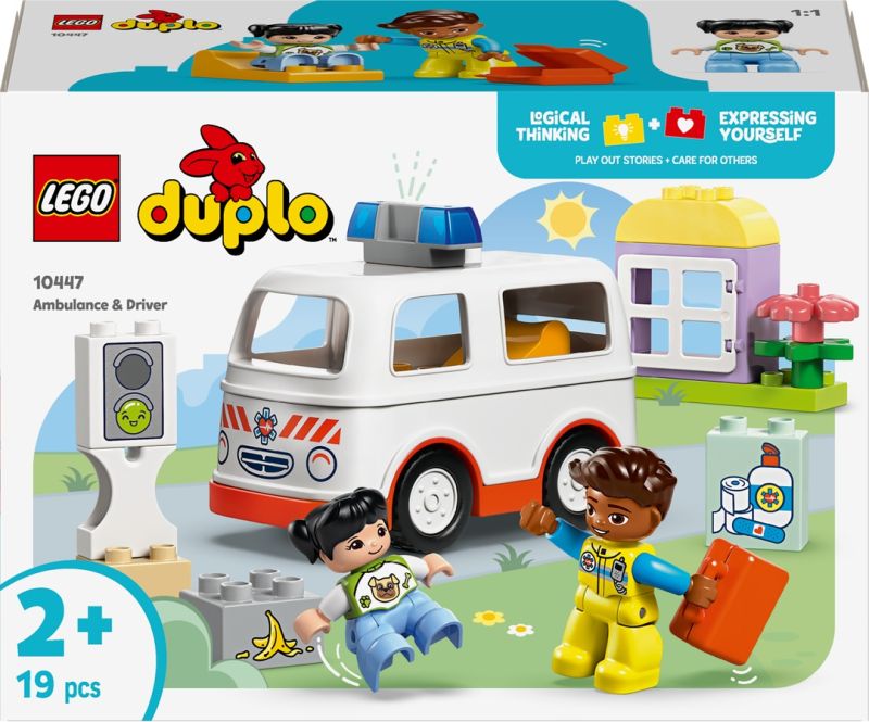 LEGO® DUPLO® Rettungswagen mit Fahrer 10447