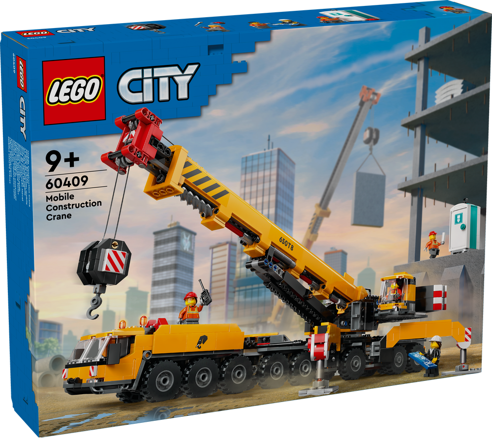 LEGO 60409 City Mobiler Baukran LEGO, 60409, City, Mobiler, Baukran, Baugewerbe, Baukran, Maschine, Rad, Person
