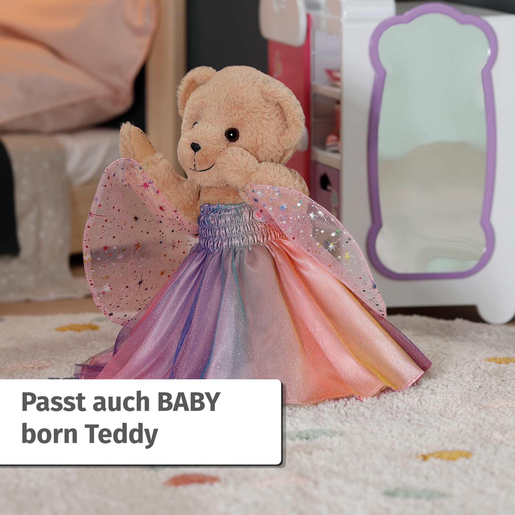 BABY born® Regenbogen Kleid 43cm