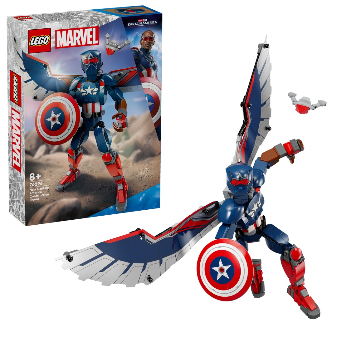 LEGO, MARVEL, Super, Heroes, 76296, New, Captain, America, Baufigur LEGO MARVEL Super Heroes 76296 New Captain America Baufigur