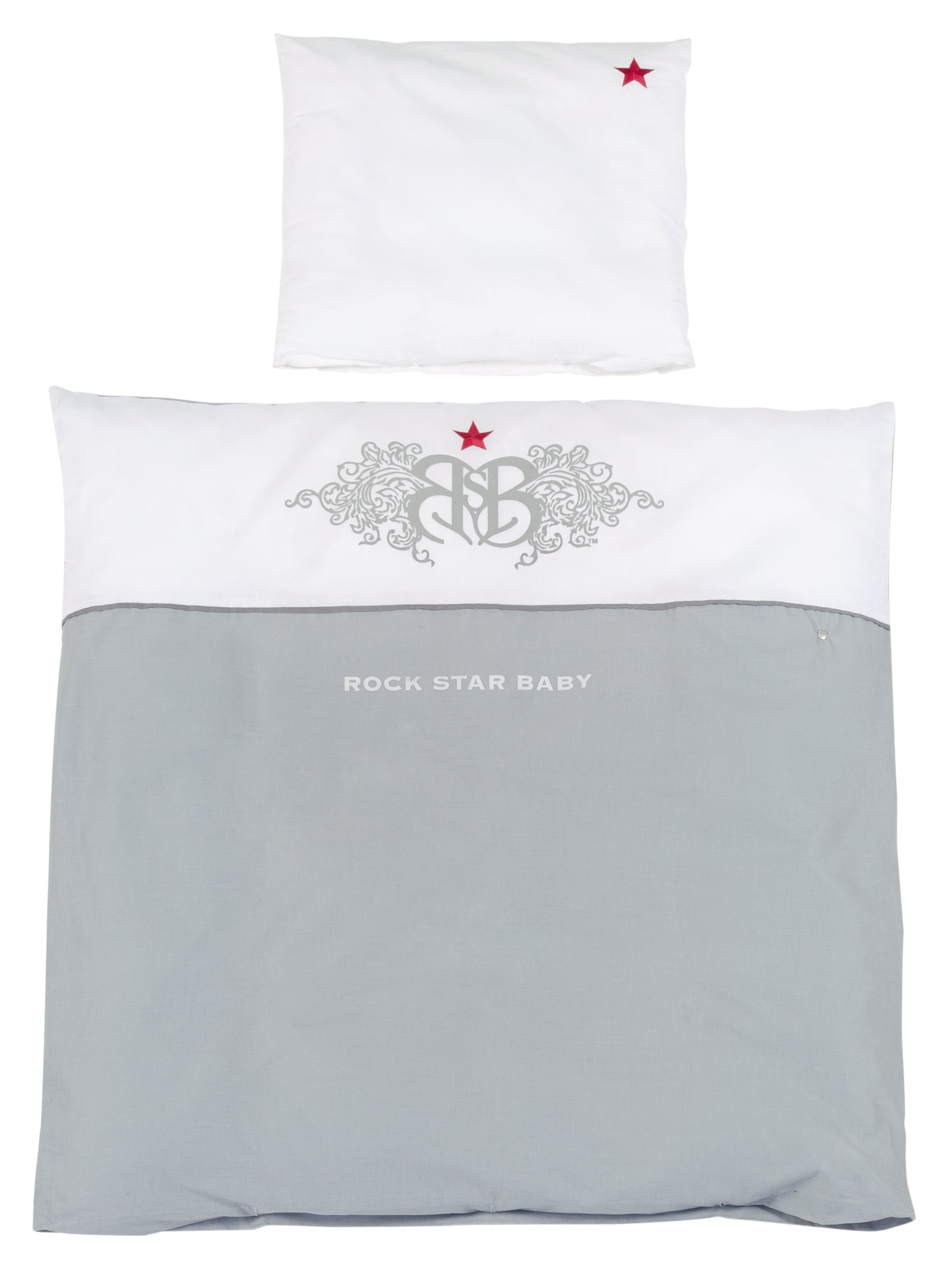 Roba 1491RS1 Bettwäsche Rock Star Baby 1 grau – Bettwäschen - Bild 1 Roba 1491RS1 Bettwäsche Rock Star Baby 1 grau – Bettwäschen - grau - Bettwäschen - Produktbild 1