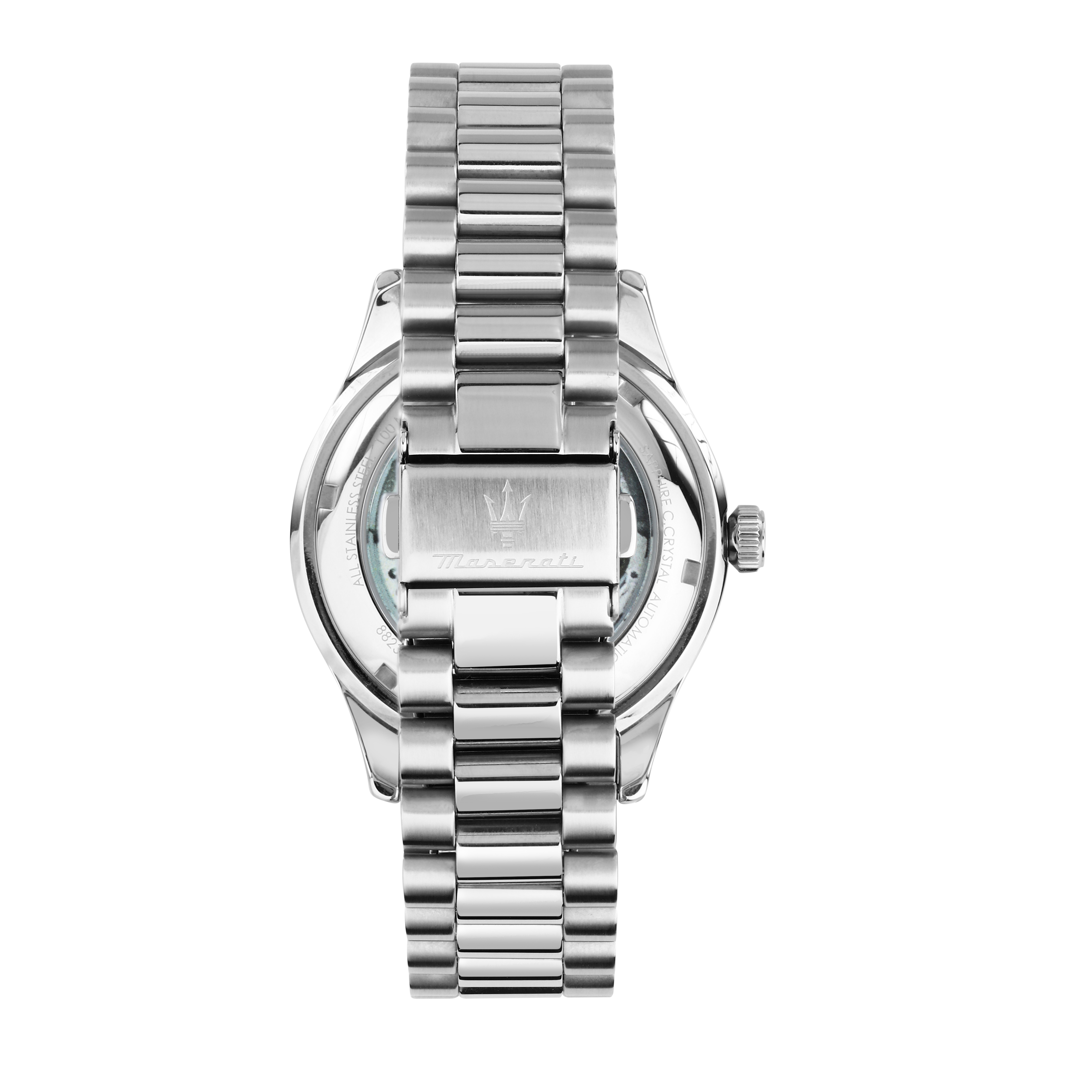 Maserati Sorpasso Herrenuhr Automatik 42mm Silber