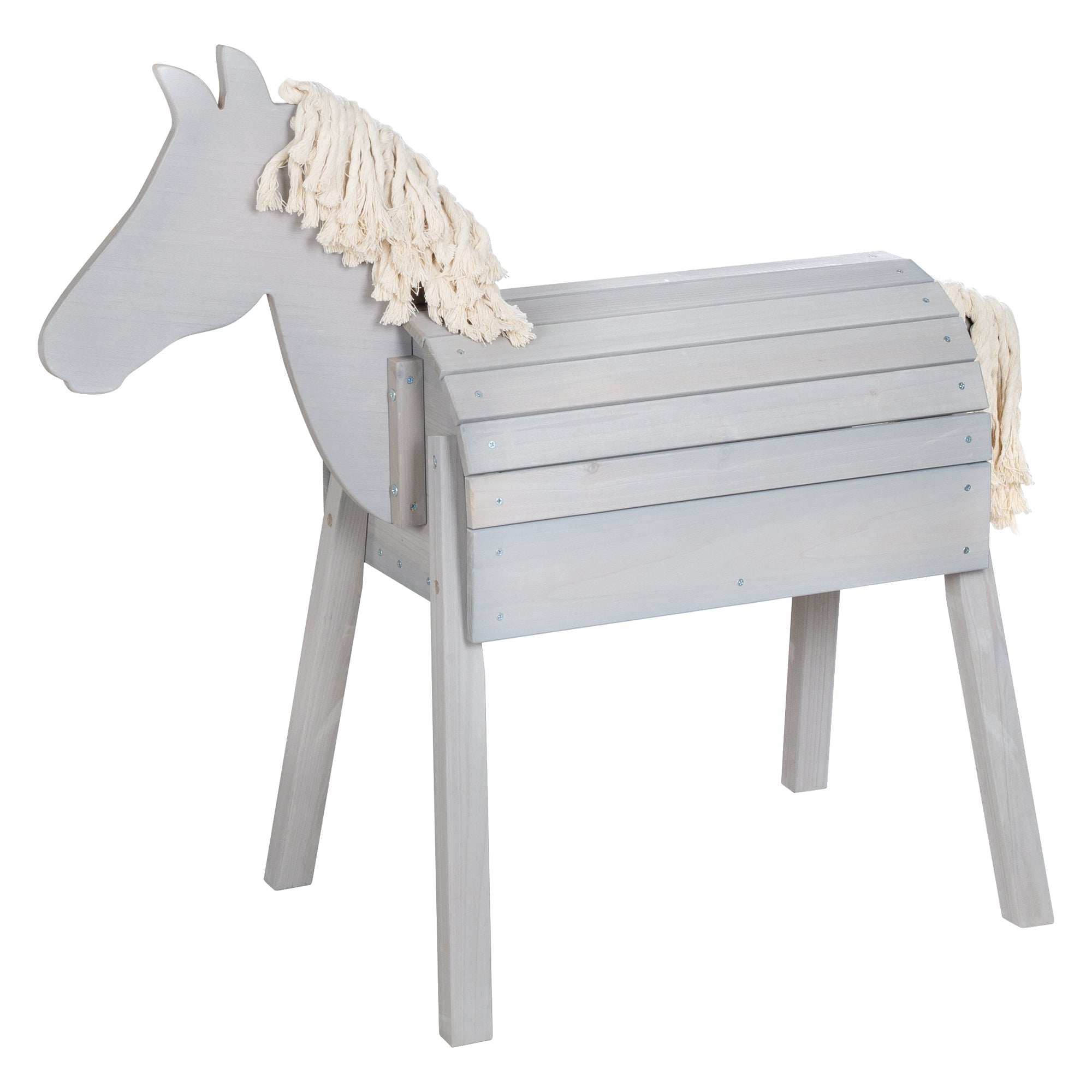 Roba 456038GA Spielpferd Outdoor grau – Outdoor + - grau - Outdoor + - Produktbild 1