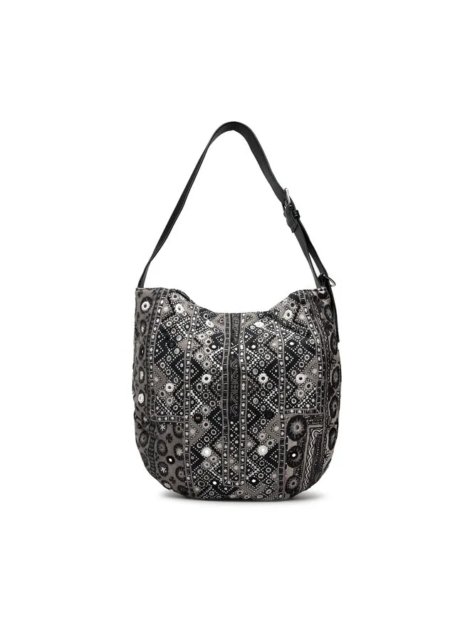 Desigual Damen Handtasche 22SAXA35 - Schwarz