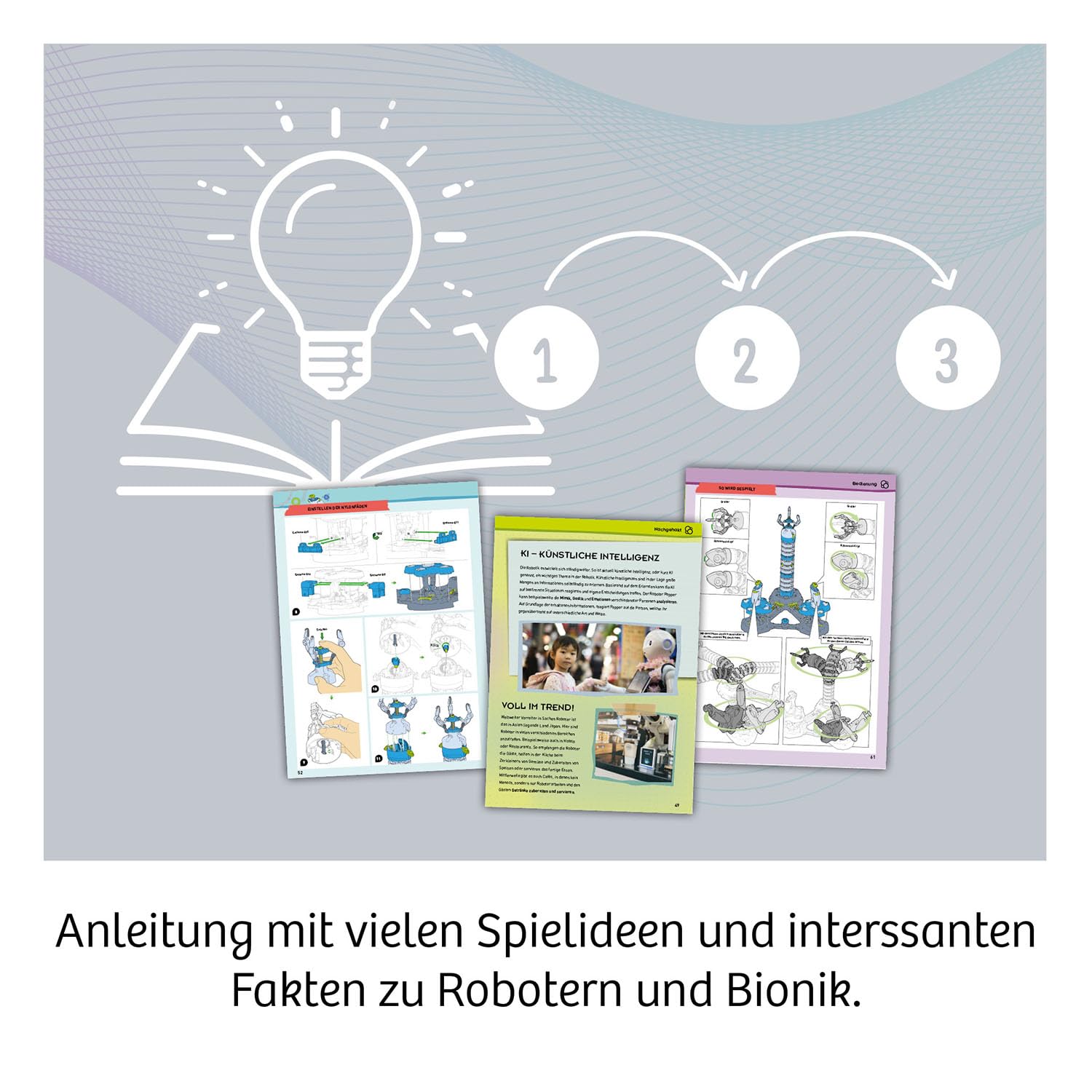 Kosmos Bionic Robotic Arm - Mechanischer Roboterarm Mit Joystick-Steuerung 621278 Werbung, Plakat, Seite, Licht, Person