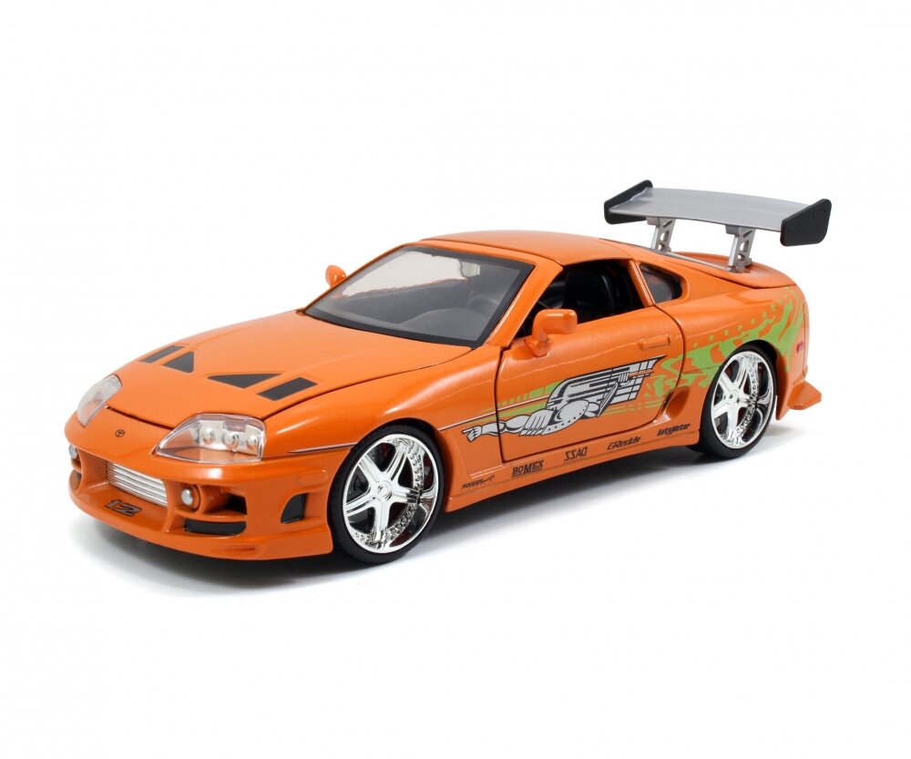 JADA 253203005 Fast & Furious 1995 Toyota Supra 1:24 JADA, 253203005, Fast, &, Furious, 1995, Toyota, Supra, 1:24, Sprach, Auto, Coupe, Leichtmetallfelge, Rad