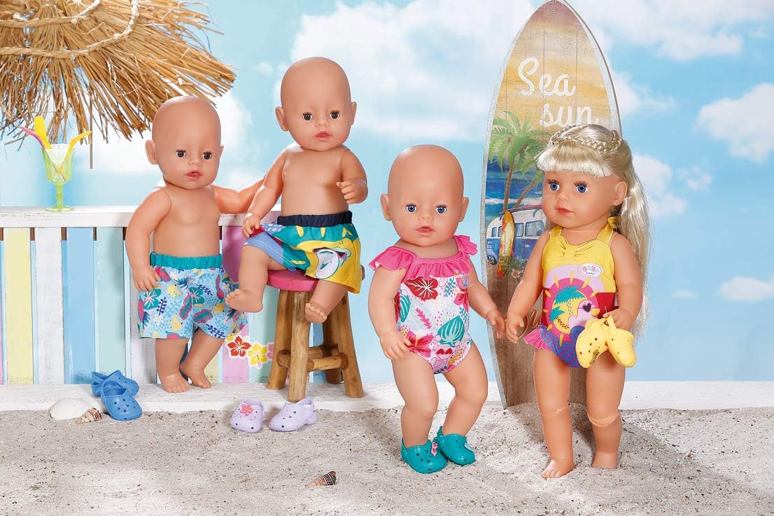 BABY born® Holiday Badeshorts, sort.