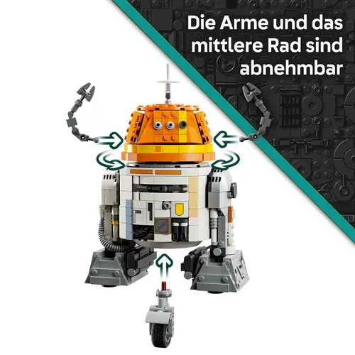LEGO® Star Wars™ 75416 Astromech-Droide Chopper (C1-10P)™ LEGO® Star Wars™ 75416 Astromech-Droide Chopper (C1-10P)™