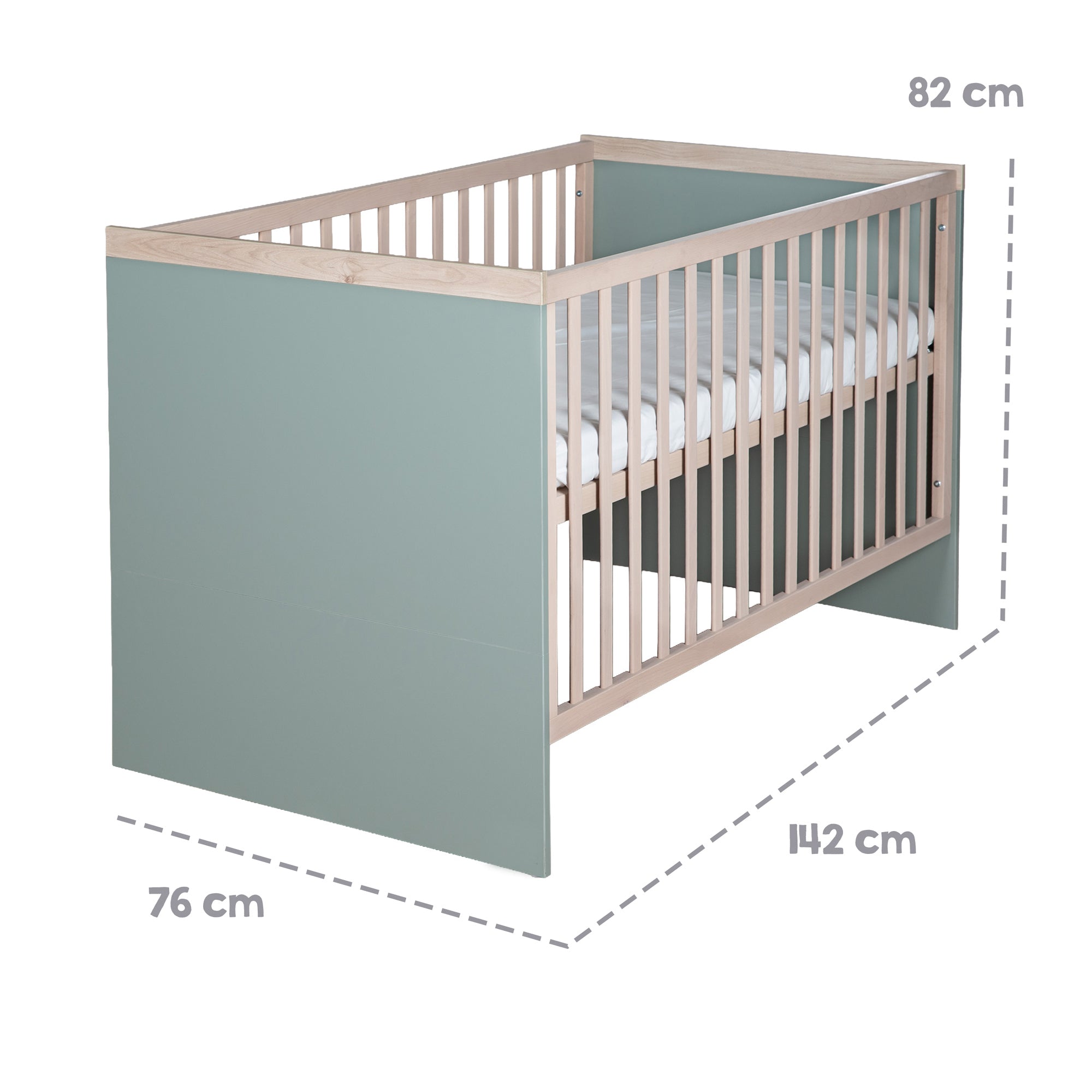 Roba 1911890 Kombi-Kinderbett 70x140 cm Selva - Bild 6 Roba 1911890 Kombi-Kinderbett 70x140 cm Selva - Produktbild 6