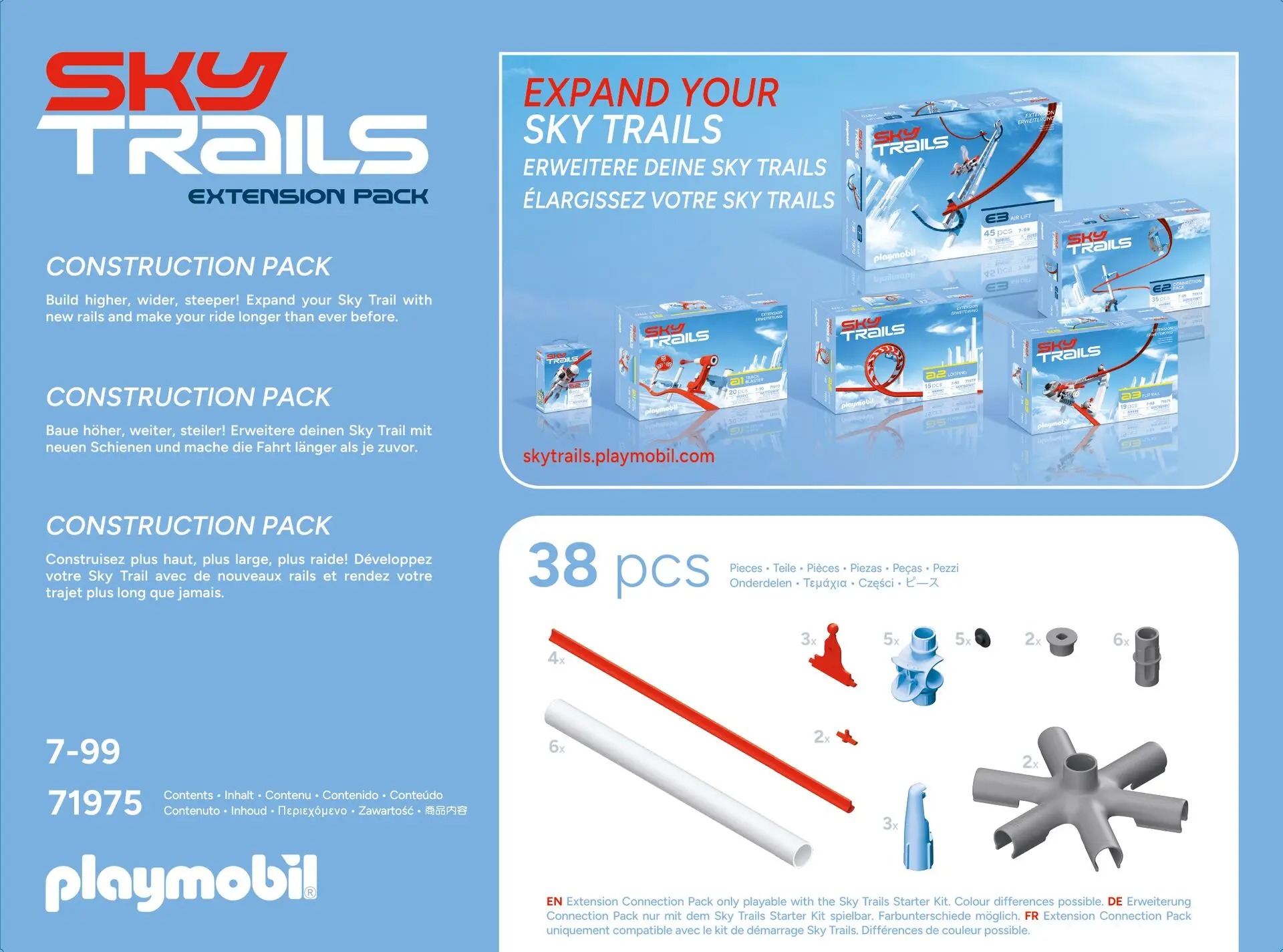 PLAYMOBIL 71975 Sky Trails: Construction Pack PLAYMOBIL 71975 Sky Trails: Construction Pack
