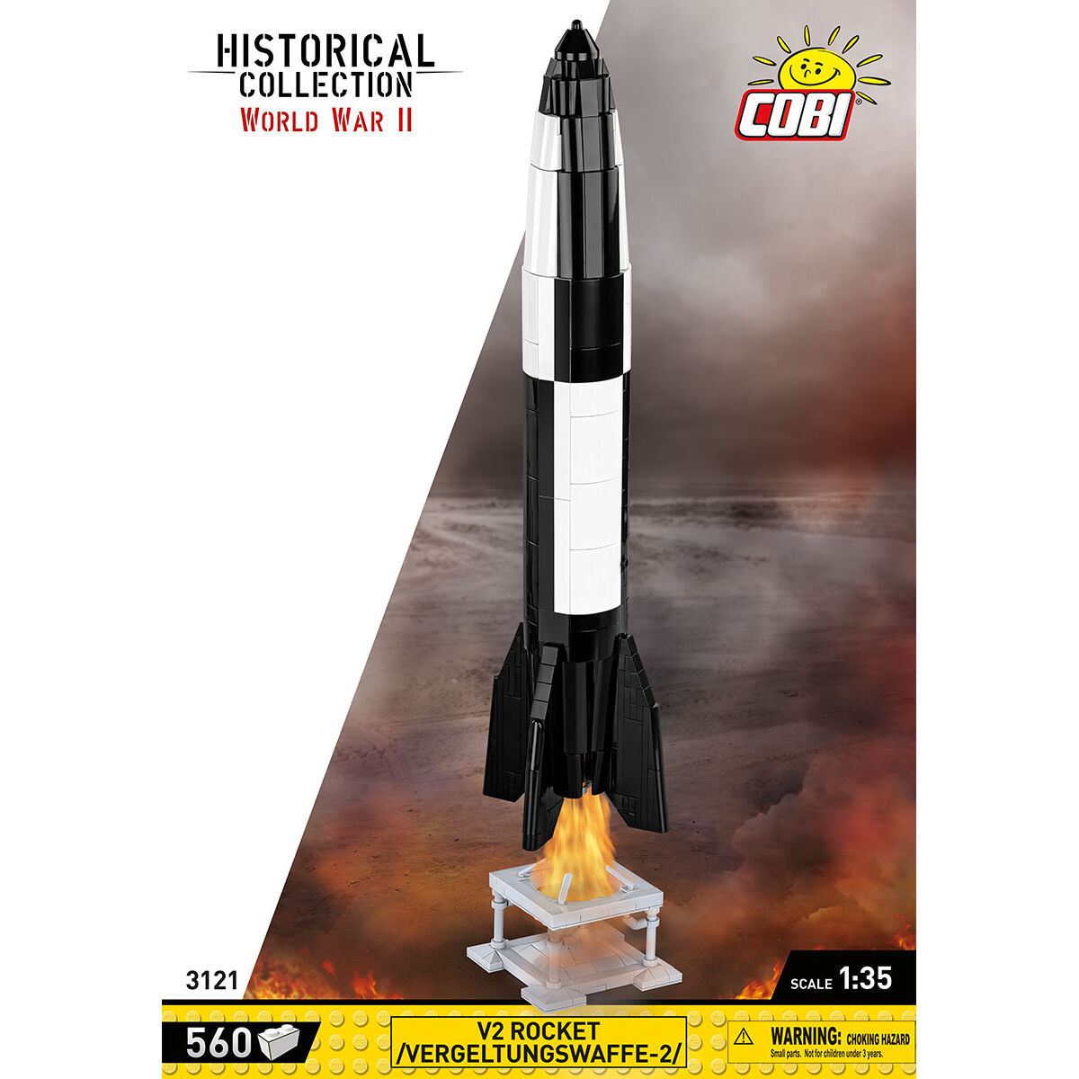 COBI 3121 - V2 ROCKET Vergeltungswaffee-2) - Bild 3 COBI 3121 - V2 ROCKET Vergeltungswaffee-2) - Bild 3