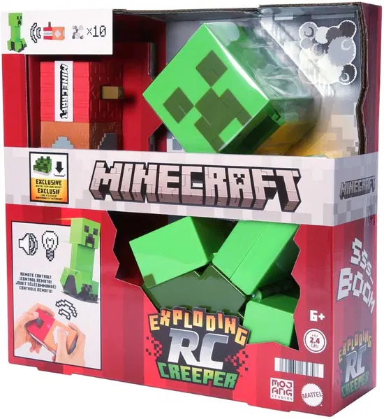 Minecraft Exploding RC Creeper Minecraft Exploding RC Creeper