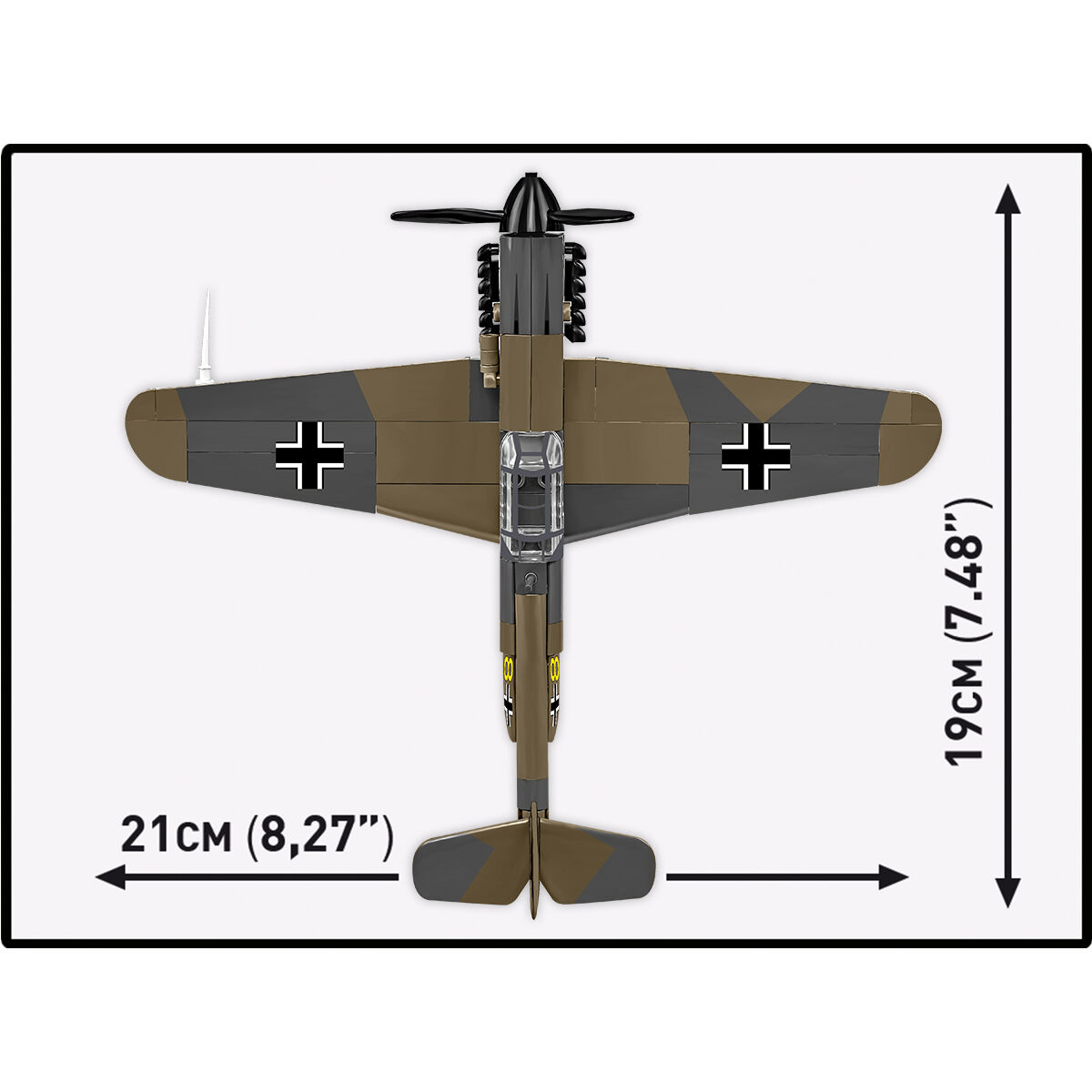 COBI 5873 - Messerschmitt BF-109F - Bild 8 COBI 5873 - Messerschmitt BF-109F - Bild 8