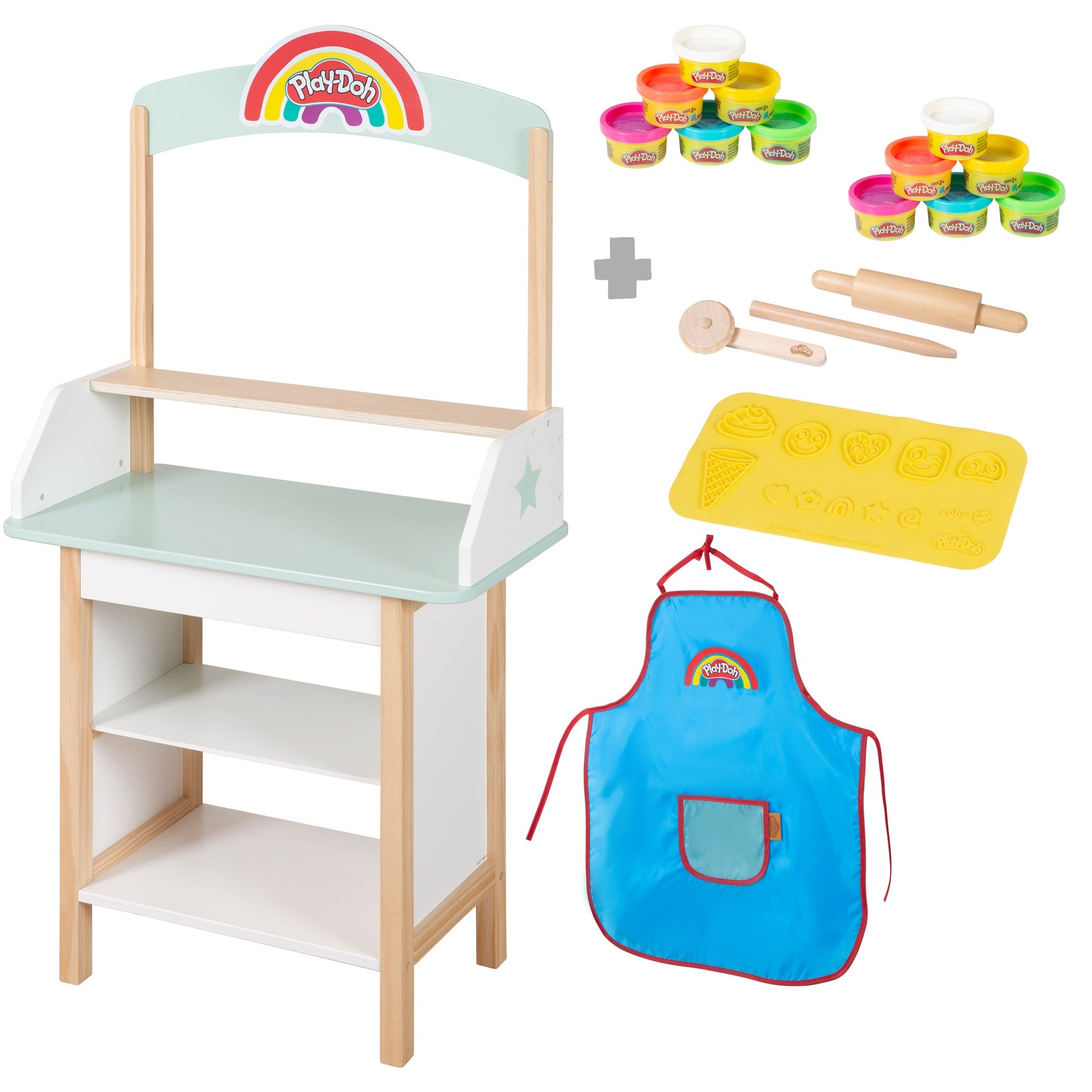 Roba 480213PD1ZU Eisstand roba x Play-Doh bunt – Rollenspiel - bunt - Rollenspiel - Produktbild 1