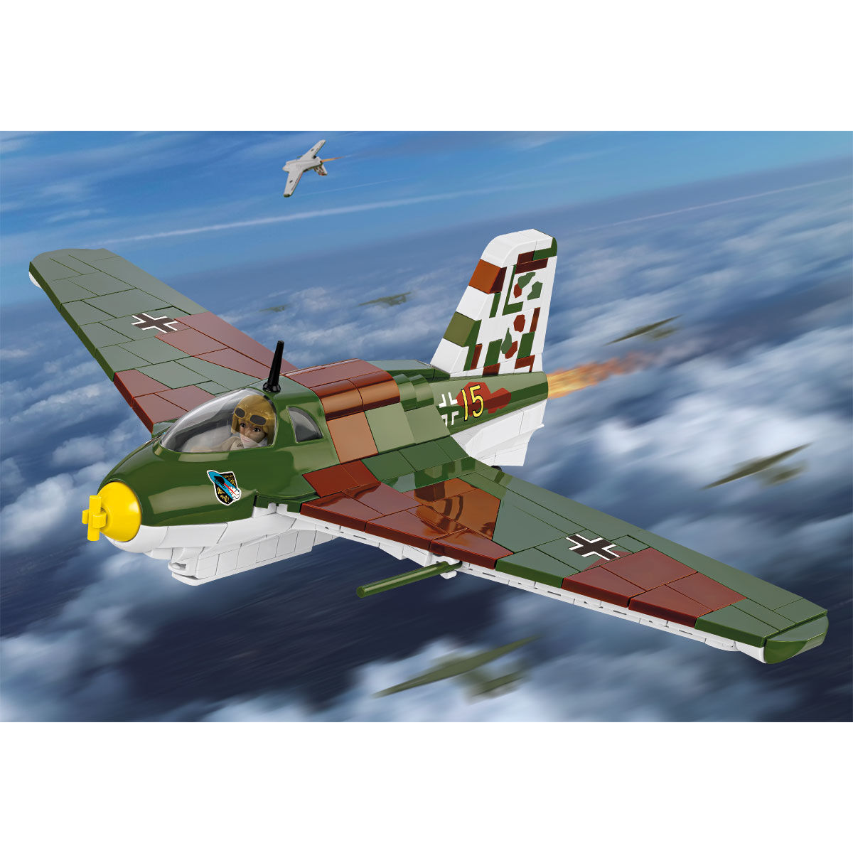 COBI 5766 - Messerschmitt ME 163B KOMET - Bild 5 COBI 5766 - Messerschmitt ME 163B KOMET - Bild 5