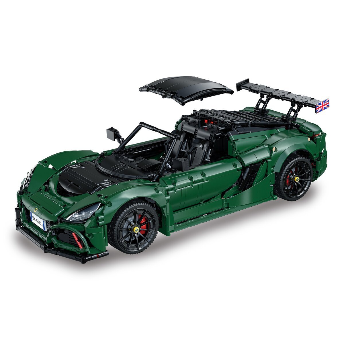 JAMARA CaDA Lotus Exige Cup 430 1:8 grün Bricks ab 14 Jahren