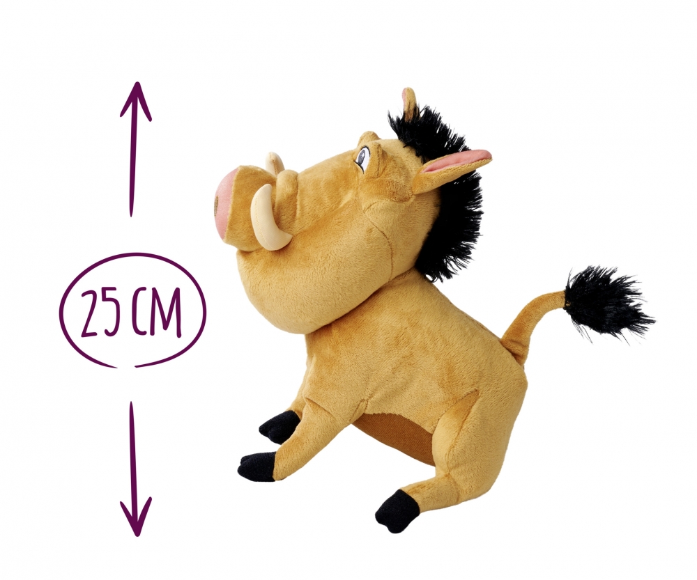 Simba Disney Lion King, Pumbaa, 25cm Simba Disney Lion King, Pumbaa, 25cm