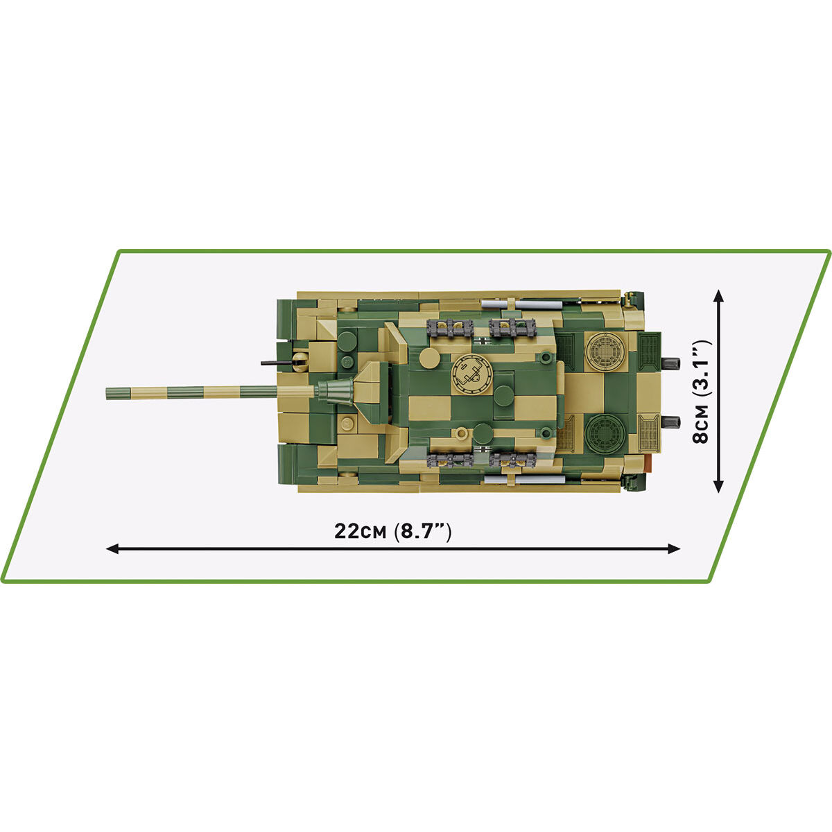COBI 2733 - Panzerjäger TIGER AUSF. B Jagdtiger - Bild 8 COBI 2733 - Panzerjäger TIGER AUSF. B Jagdtiger - Bild 8