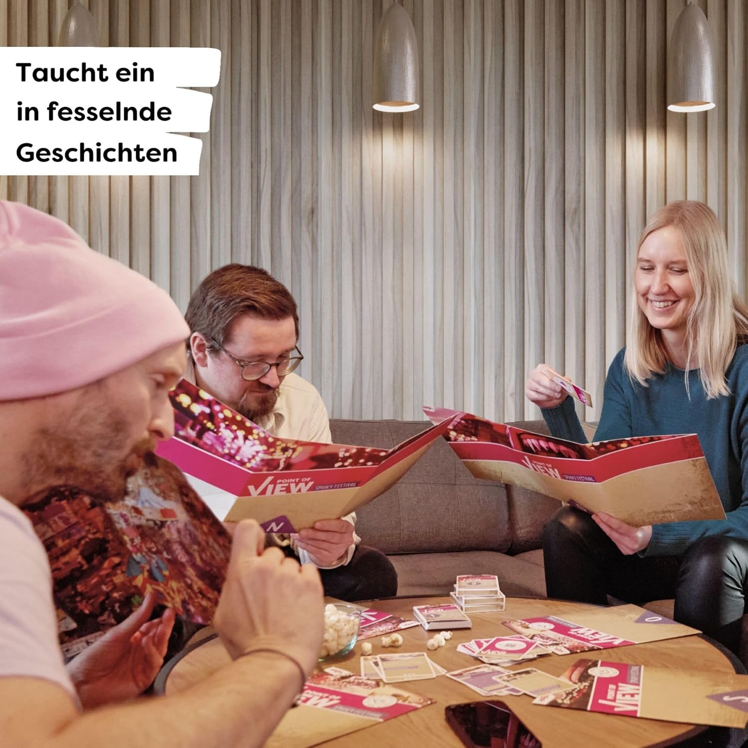 HABA Point of View: Spooky Festival - Kooperatives Rätselspiel für 2–8 Spieler ab 12 Jahren