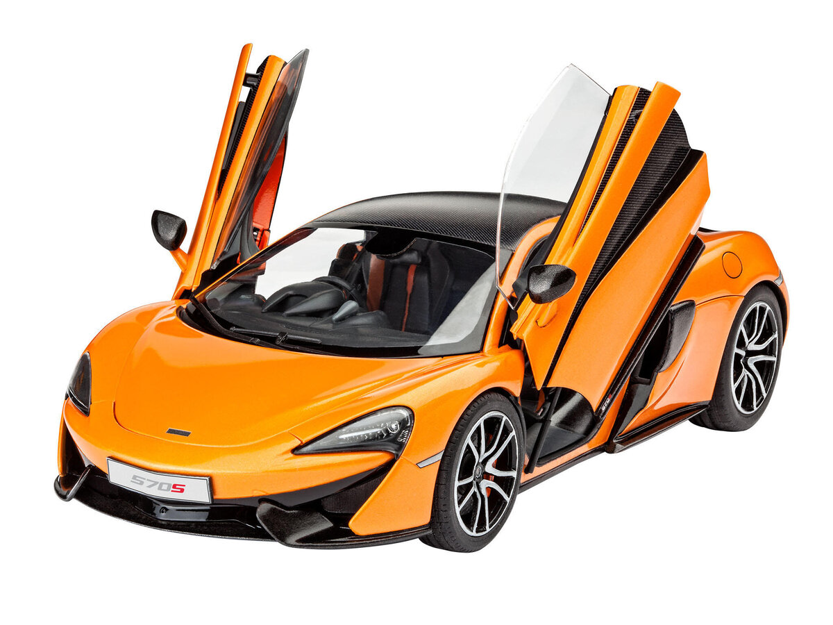 Revell_7051_McLaren_570S_Revell_Modellbausatz Revell_7051_McLaren_570S_Revell_Modellbausatz, Sprach, Leichtmetallfelge, Auto, Rad, Sportwagen