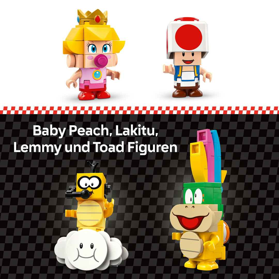 LEGO® Super Mario™ 72036 Baby Peach & Grand Prix-Set LEGO® Super Mario™ 72036 Baby Peach & Grand Prix-Set