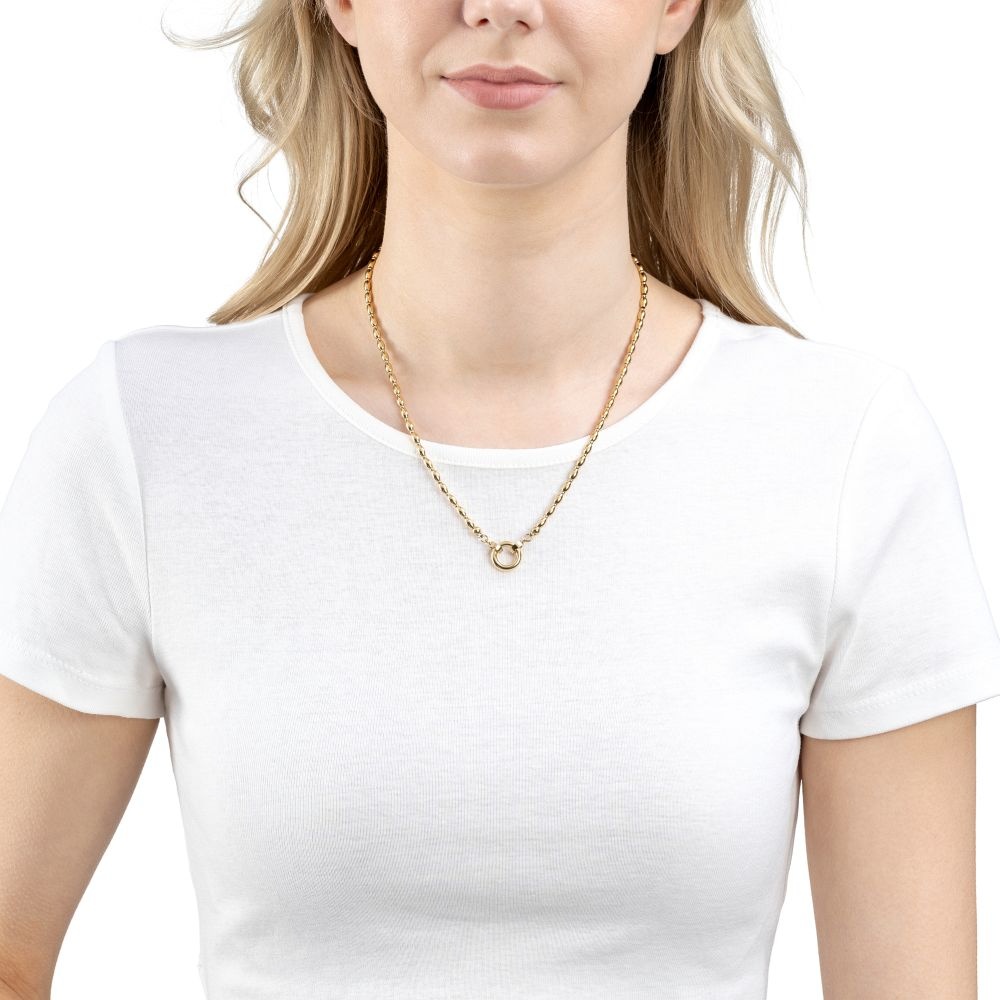 Leonardo Halskette 45 gold Lori Clip&Mi