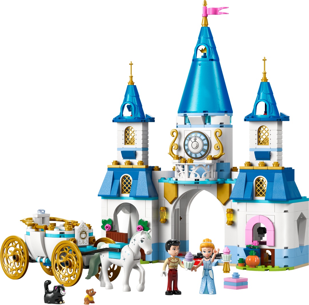 LEGO® Disney Prinzessin 43275 Cinderellas Schloss und Pferdekutsche LEGO® Disney Prinzessin 43275 Cinderellas Schloss und Pferdekutsche