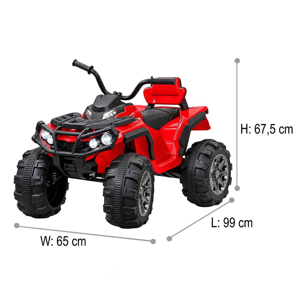 JAMARA Ride-on Quad Protector rot 12V ab 3 Jahren JAMARA Ride-on Quad Protector rot 12V ab 3 Jahren