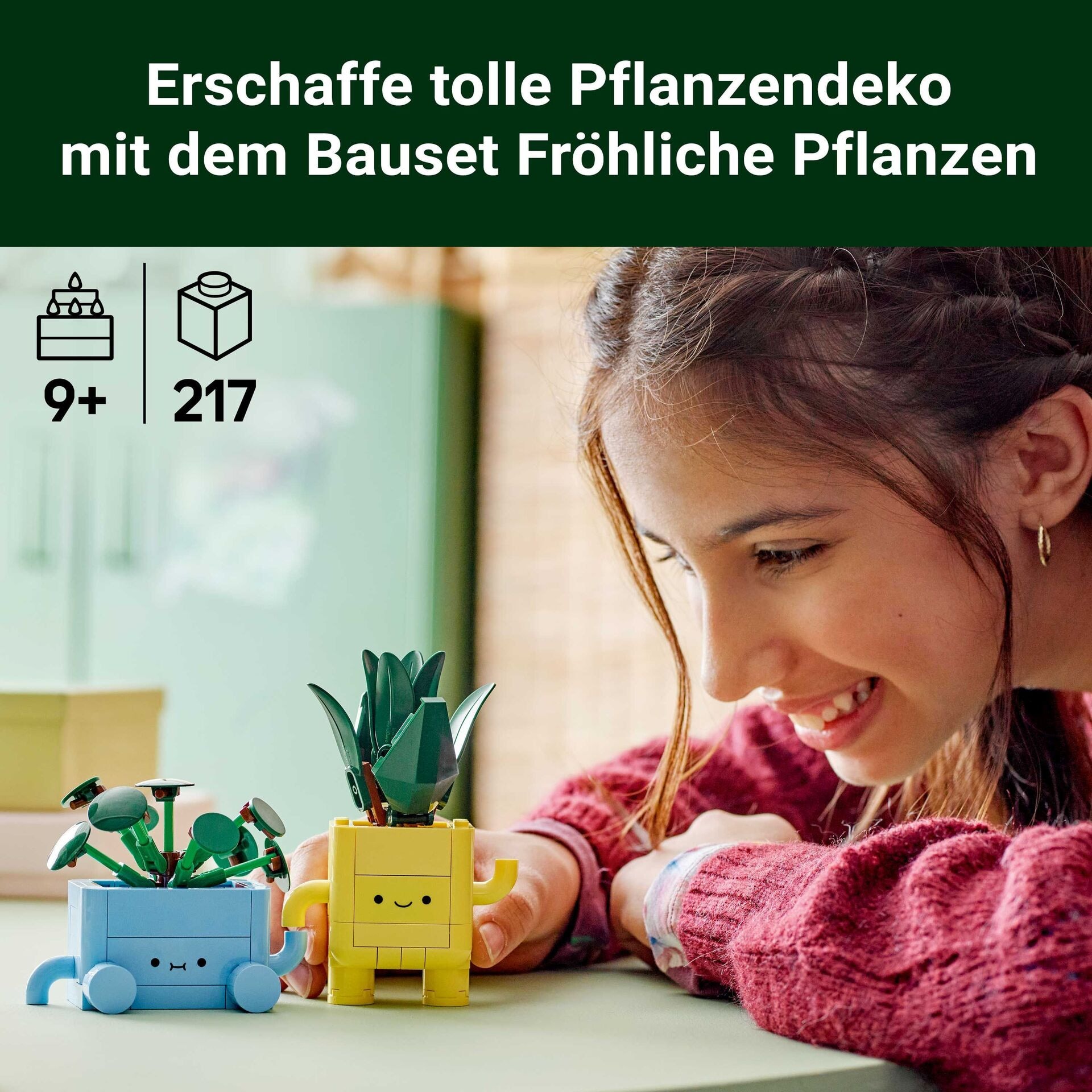 LEGO Botanicals 10349 Fröhliche Pflanzen - LEGO 10349 Produktfoto - LEGO - LEGO Botanicals 10349 Fröhliche Pflanzen - Modell LEGO 10349