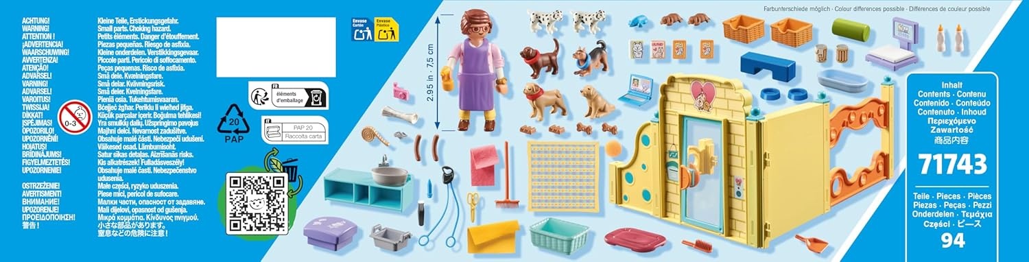 PLAYMOBIL 71743 My Life: Welpenhaus mit Zubehör Werbung, Plakat, Person