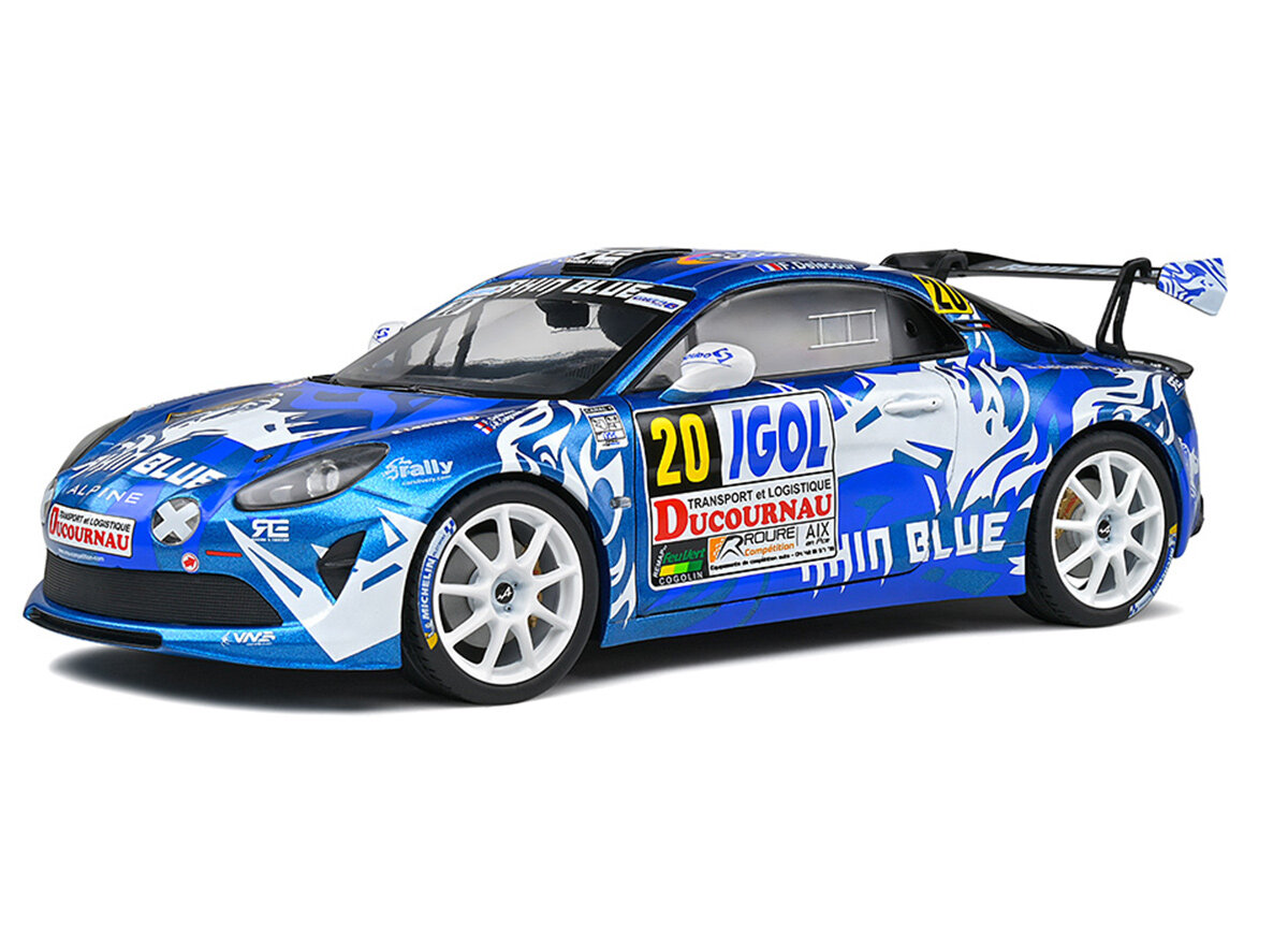 Solido_Alpine_A110_Rally_Du_Var,_Blau_01:18_421182720, Auto, Rad, Leichtmetallrad, Speiche, Sportwagen