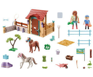 PLAYMOBIL 71494 Reitstall Spielbereich, Spielbereich im Freien, Draußen, Drinnen