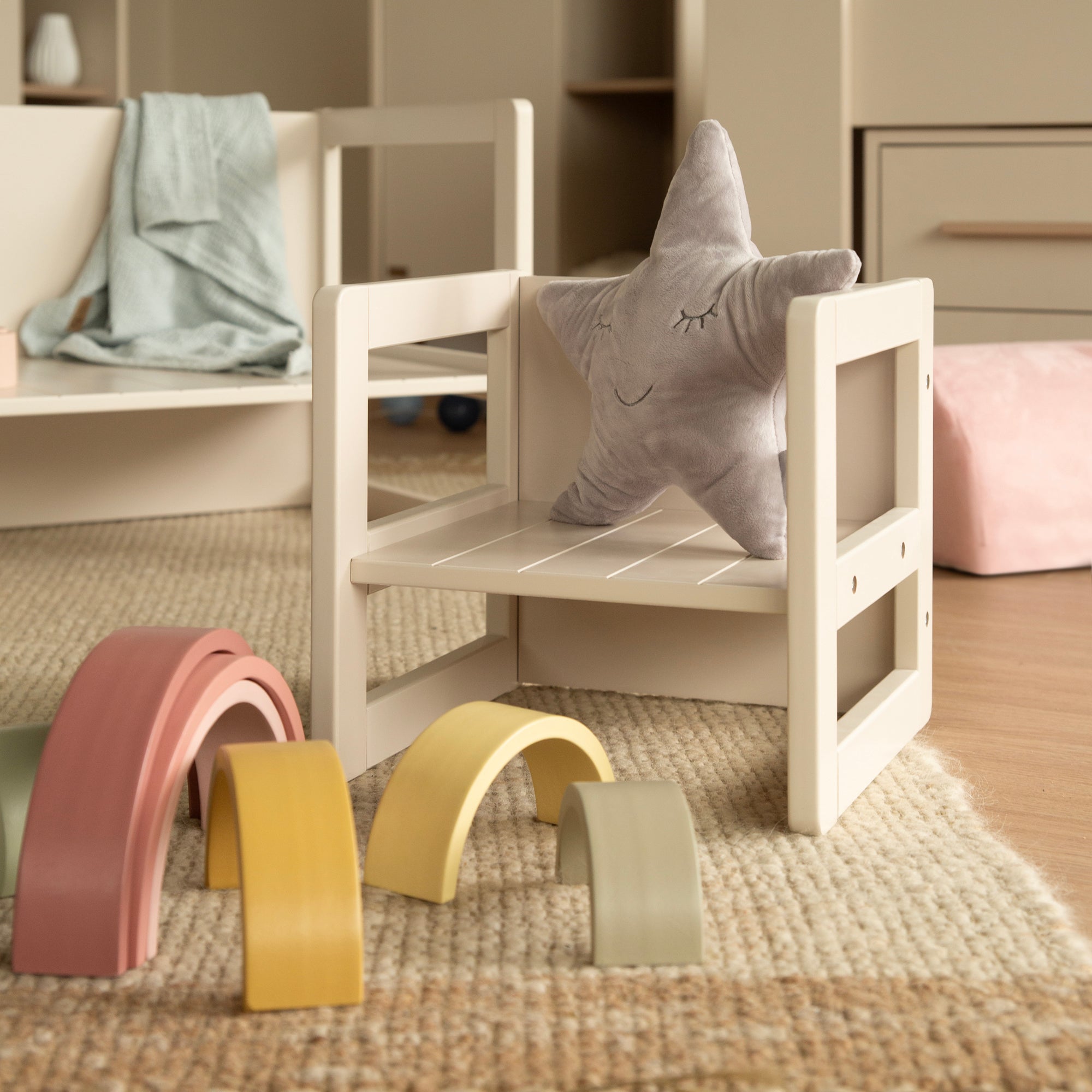 Roba 3031CM Sitzhocker Cashmere – Spielmöbel - Produktbild 2